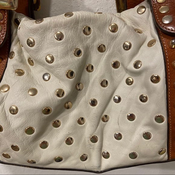 Authentic Be & D Garbo studded leather bag - Picture 6 of 10
